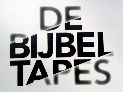Logo for De Bijbel Tapes branding identity logo