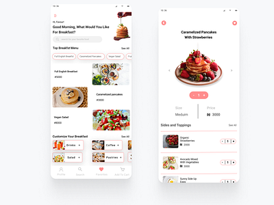 E- Commerce Food App