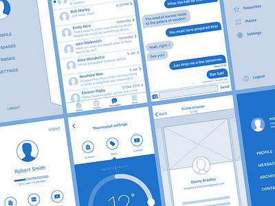 Sketch wireframing kit for iOS ios sketch wireframe