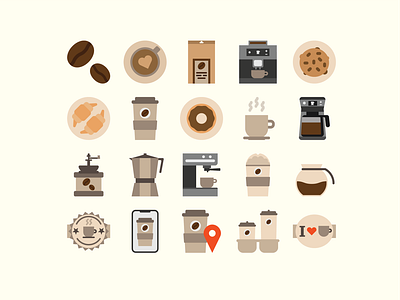 Coffee Shop Icons