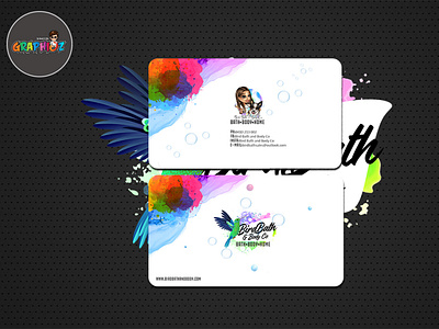 Business card design   
Order from Australia