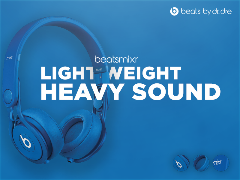 Beats By Dre Mixr Advertisement By Ayrton Ainley On Dribbble