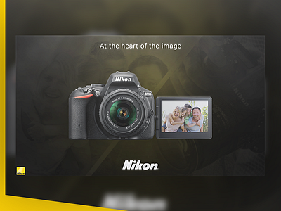 Nikon "At the heart of the image" Advertisement advertisement at the heart of the image nikon