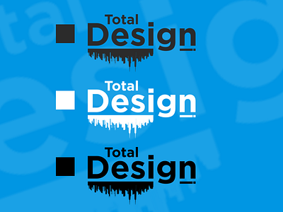 Total Design Logo Branding branding design logo total