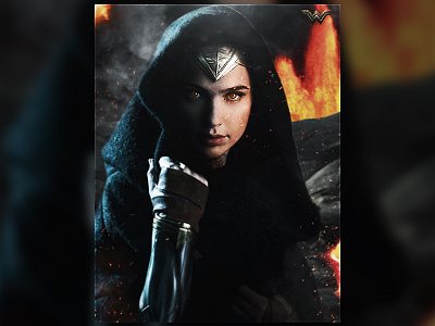 Wonder Woman Movie Poster Design comics dc design movie poster woman wonder