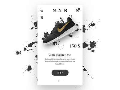 Slider with animated backgrounds. Check the attachment! :) mobile mobile app motion nike slider sneakers ui