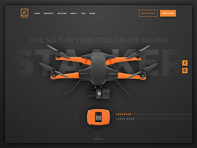 Staaker landing page