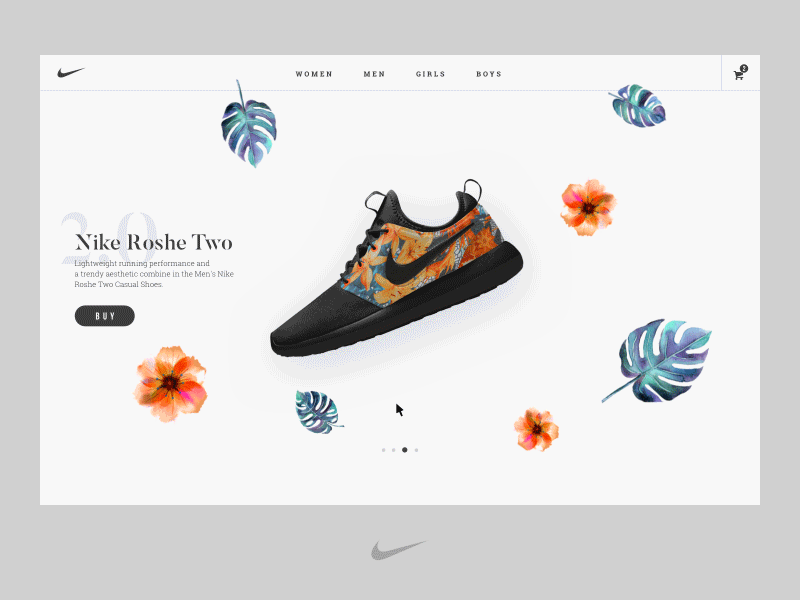 Landing Page - Parallax Effect