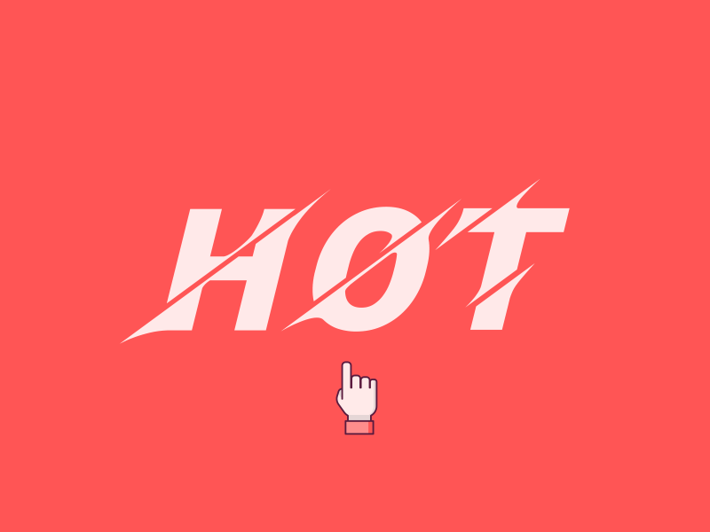 Typo animation experiment animation fire typography