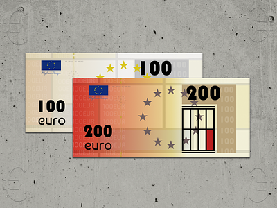 Currency redesign Challenge I Euro bauhaus euro modern redesign