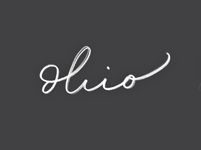 ohio-bred calligraphy handletter handlettering oh ohio
