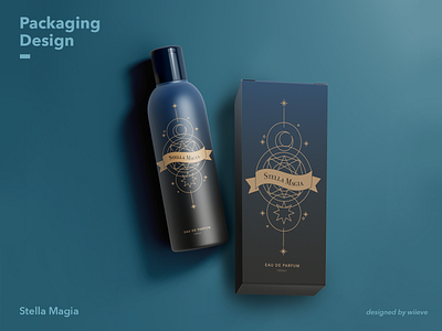 stella magia eau de parfum design graphic design packaging design