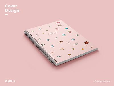 bigboss notebook cover design