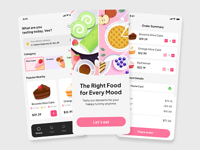 Candy Bites- Food and Dessert Mobile App