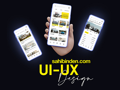 Sahibinden.com Redesign app design ui ux