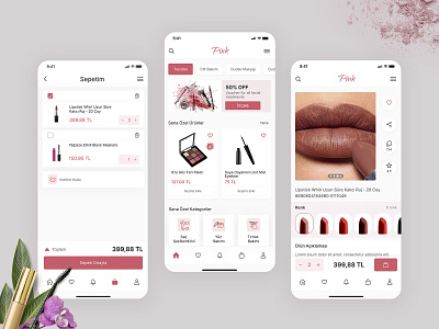 Cosmetic App Design