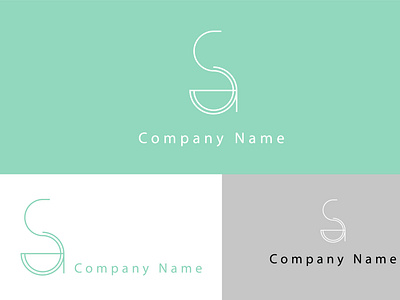 s+a minimalist logo concept