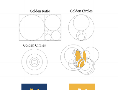 Golden Ratio Animal Logo animal logo design graphic design illustration logo minimal logo one color logo vector