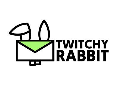 Twitchy Rabbit #ThirtyLogos logo logo design thirty logos twitchy rabbit