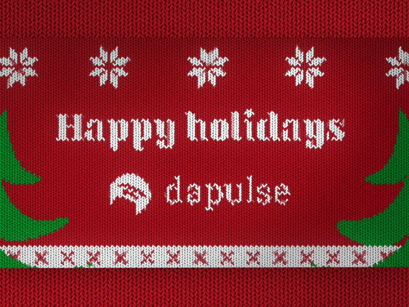Happy holidays All ! dapulse holidays projectmanagement