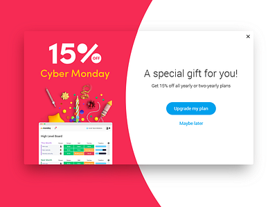 Cyber Monday Promotion