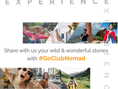 Club Nomad 3d animation app branding design figma graphic design illustration logo motion graphics ui uiux vector