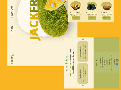 Online fruit store website branding design figma graphic design illustration logo ui uiux ux vector