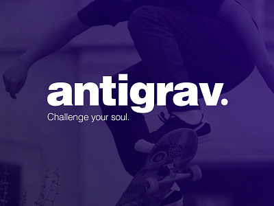 Antigrav® logo concept artdirection brand and identity design logo