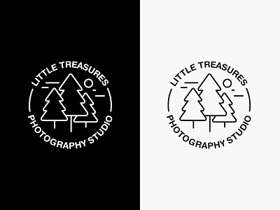 Little Treasures Logo brand and identity brand development logo logo design photography photography branding photography logo