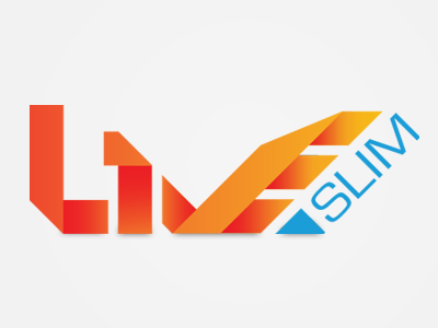 Live Slim Logo live logo ribbon sport