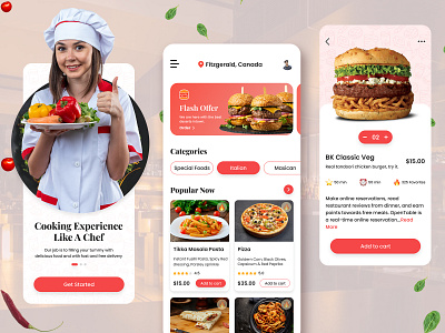 Food Delivery App Design