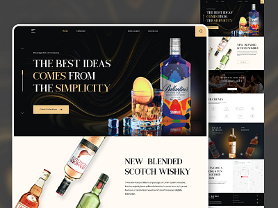 Liquor Delivery Website Design alchohol alcohol delivery alcohol delivery website alcohol website alcohol website design delivery website ecommerce landing page liquor delivery website liquor website liquor website design on demand uber for alcohol delivery ui design ux design web design website development wine delivery website wine website wine website design