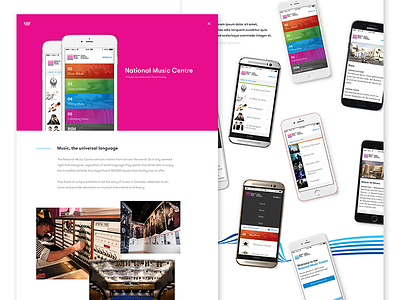 National Music Centre Casestudy agency case study promotion redesign web