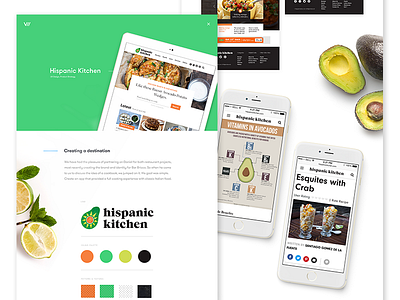 Hispanic Kitchen Case Study agency case study promotion redesign web