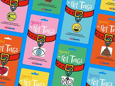 Emoji Pet Tags package design product design
