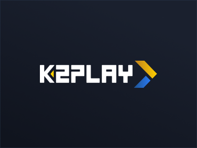 K2PLAY Logo branding ecommerce esports esports logo