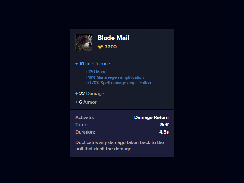 Блейд мейл. Blademail дота 2. Блейд мейл дота. Blade mail описание. Blade mail Dota 2.