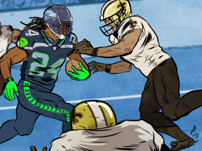 Marshawn Lynch designs, themes, templates and downloadable graphic elements  on Dribbble