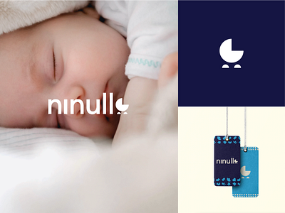 Ninulle - Baby brand brand branding creative design graphic design identity illustration logo minimal simple ui