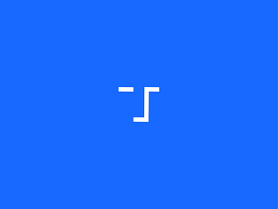 T LogoMark design identity letter logo minimal monogram negative space simple t