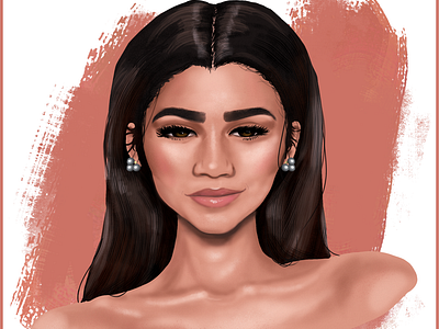 Zendaya Portrait Study