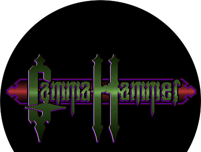 Gamma Hammer Logo branding design digitalart logo typography vector