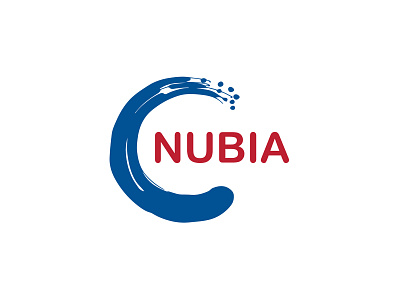 Nubia Logo brand branding circle logo design golden ratio graphic deisgn icon identity logo okay symbol vector