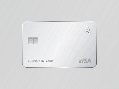 Metal credit card 3d graphic design illustartion metal