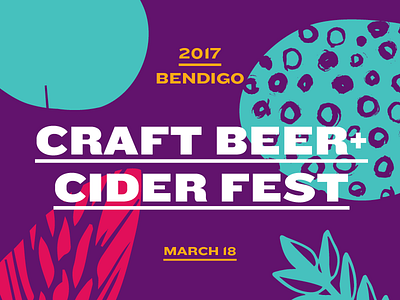 Craft Beer Vibes beer branding craft beer event poster vector
