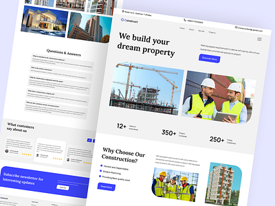 Construction Company Website