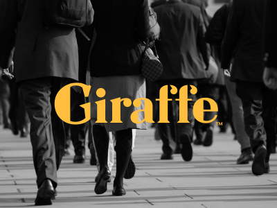 Giraffe™ icon logo mark typography wordmark