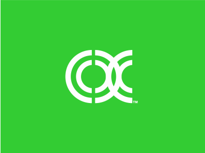 C is for Coin branding geometric logo logotype mark minimal monogram simplicity