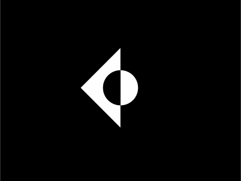 Pivotal Point branding geometry icon logo logotype mark minimal monogram pivot simplicity