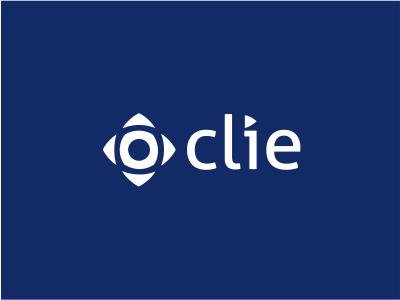 Clie branding icon identity logo typography